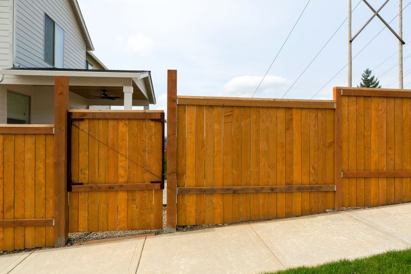 Redwood Fence Installation